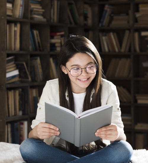 portrait-cute-young-girl-reading-book portrait-cute-young-girl-reading-book